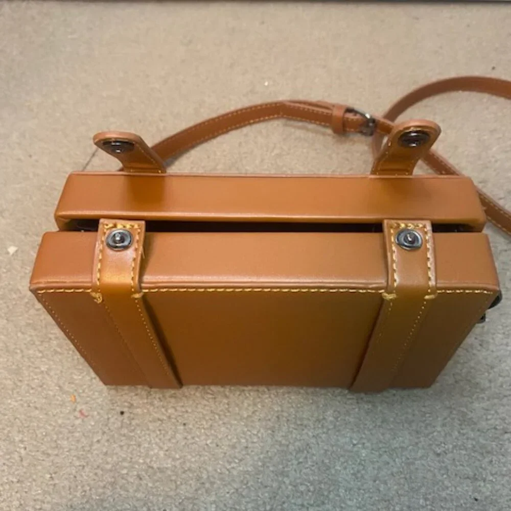 SHEIN Brown Luggage Crossbody bag